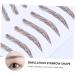 FRCOLOR 12 Pcs Eyebrow Stickers Waterproof Makeup Eyebrow Transfers for Women Imitation Eyebrow 3d Mold Hair - Buy Online on GoSupps.com