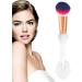 Cheek Makeup Brush | Face Foundation Brush - Soft Tricolor Bristles Foundation Setting Brush Ergonomic Silica Gel Handle Nylon Hair For Women Frifer - Buy Online on GoSupps.com
