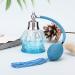 ZJchao 80ml Refillable Perfume Bottle - Carved Glass Spray Atomizer for Travel | Luxury Empty Fragrance Container - Buy Online on GoSupps.com
