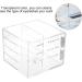 4 Layers Acrylic Eyelash Storage Box Eyelashes Holder Lash Display Organizer with Large Capacity for Grafting Lash Extension - Buy Online on GoSupps.com