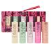 Fresh Color & Care Lip Collection Holiday Gift Set:: Tinted Lip Balms in Sugar Ros Honey Bloom Sugar Advanced Therapy Mint Rush Lip Treatment
