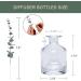 HOSSIAN Reed Diffuser Bottles - Empty Glass Diffuser Bottles 150ml (5 FL Oz) - Set of 3 for Home Fragrance | International Shipping Available - Buy Online on GoSupps.com
