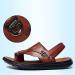Orthopedic Toe Corrector Sandals for Men - Brown, Size 25.5cm | Comfortable Big Toe Hallux Valgus Support for Plantar Fasciitis & Flat Feet - Buy Online on GoSupps.com