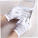 JECOMPRIS 36 Pairs Cotton Anti-Spitting Work Chemical Hand Moisturizer Hair Dye Cotton Protective Moisturizing White - Buy Online on GoSupps.com