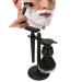 3-Piece Shaving Brush Set | Beard Trimmer & Mustache Care Tool with Stand | Premium Grooming Kit for Men - Buy Online on GoSupps.com