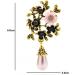Pin Jewelry Gifts for Women Ladies Fashion Accessories Drop Brooch Pink Shell Flower Brooch Banquet Brooch Brooches & Pins - Buy Online on GoSupps.com