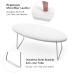 Nail Arm Rest - Professional Microfiber Leather Manicure Hand Cushion Stand in White - Buy Online on GoSupps.com
