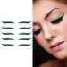 Glitter Eyeliner Stickers Instant Eyeliner Stickers Self-adhesive Eye Line Strip Sticker Eye Makeup Tool Waterproof Eyeliner Stickers style 2 - Buy Online on GoSupps.com