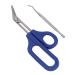 Long Handle Toenail Clippers Cuticle Scissor Stable Rust Proof Stainless Steel for Pregnant Woman for Elderly for Home Travel (S 20.5cm)