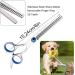 Plksei 2-Piece Dog Care Scissors Set | Professional Round & Curved Scissors for Dogs Cats & Pets | International Shipping - Buy Online on GoSupps.com