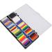 12 Color Professional Face and Body Paint Kit for Halloween Party Cosplay - Water-Based Body Art Makeup Palette Set with Brushes - Buy Online on GoSupps.com