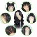 14 Inch Body Wave Human Hair Lace Front Wig | Pre Plucked 180% Density Brazilian Virgin Hair | Natural Color Glueless Frontal Wig with Baby Hair - Buy Online on GoSupps.com
