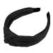VOCOSTE Faux Leather Knotted Headband for Women - Black, 1.57 Wide - Buy Online on GoSupps.com