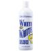 Chris Christensen White on White Dog Shampoo, Groom Like a Professional, Brightens White & Other Colors, Safely Removes Yellow & Other Stains, No Bleach or Harsh Chemicals, All Coat Types, Made in USA 16 Ounce