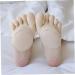 4 Pairs Full Toe Socks - Breathable Forefoot Pads & Metatarsal Support for Women - Reusable Outdoor Half Socks - Buy Online on GoSupps.com