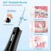 Portable Dental Flosser Water Jet - Rechargeable Oral Irrigator for Teeth Dentures & Braces | Multiple Pressure Modes - Buy Online on GoSupps.com