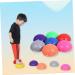Ultimate Foot & Arm Massager - Gogogmy Durian Ball for Plantar Fasciitis Relief | Spiky PVC Massage Balls - 16x16x8cm Gray - Buy Online on GoSupps.com