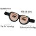 GEOOT 3D Funny Eyeshade Sleep Mask for Women - Breathable Blindfold with Adjustable Head Strap for Travel, Game, Party, and Rest - Buy Online on GoSupps.com