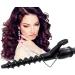 Spiral Hair Curler Beach Wave Curler 25mm Spiral Curling Iron Wand Professional 1 inch Ceramic Crimping Iron for Short and Long Hair LCD Display Hair Crimper Beach Wave Curler Hair Wand - Buy Online on GoSupps.com