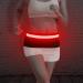 BSEEN LED Running Waist Belt - USB Rechargeable Reflective Glowing LED Waistband  Flashing Safety Light Belt for Runners  Joggers  Walkers  Pet Owners  Cyclists Red - Buy Online on GoSupps.com