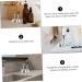 CIMAXIC Shower Razor Organizer Stand - Aluminum Alloy Razor Holder for Restaurant & Home - Large Opening Shaving Storage - Buy Online on GoSupps.com