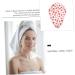 CIMAXIC 1Pc Strawberry Dry Hair Cap Hair Drying hat Absorbent Shower hat turbins for Ladies Micro Fiber Towel Quick Dry Head Turban Makeup Hair Towel Waterproof Bath Hat Girl Shower Hat - Buy Online on GoSupps.com