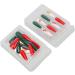 Christmas False Nails Thin Full Wrap Colourfast Pattern Fake Nails 30pcs for Christmas Holiday (0070 LJ04) - Buy Online on GoSupps.com