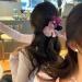 Orchid Flower Hair Claw Clips Non Slip Flower Hair Claw Ponytail Maker Holder Ponytail Hairpiece Clip Ponytail Strong Hold Jaw Clips for Women and Girls - Buy Online on GoSupps.com