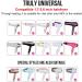 Universal Adjustable Hair Dryer Diffuser Attachment for Curly Hair - Fits Most Blow Dryers 4.3-6.5CM - Professional Salon Tool in Pink - Buy Online on GoSupps.com