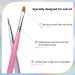 12Pcs Colorful Nail Art Brushes Set for Gel Polish Design and Acrylic Extensions - Detail Liner Designs Brush Pen Tools - Buy Online on GoSupps.com