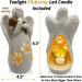 OakiWay Dog Memorial Candle Holder - Beautifully crafted tribute to your beloved pet - Buy Online on GoSupps.com