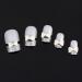 OrangeTag White Pearl Bow Tie 3D Nail Art Slices - Set of 10 DIY Decorations - Buy Online on GoSupps.com