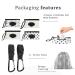 Portable Baby Wipes Dispenser Holder Set with Stroller Hooks | Eco Friendly Diaper Wipe Case Pouch - Shower Gift Set | Kiki Babies - Buy Online on GoSupps.com
