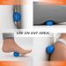 Prostretch Foot Massage Ball Relieve Foot Pain Plantar Fasciitis & Sore Muscles with Structured Spines | International Shipping Available - Buy Online on GoSupps.com