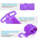 Silicone Bath Body Brush | Exfoliating Back Scrubber for Deep Clean | Extra Long & Super Soft | Ideal for Women & Men - Buy Online on GoSupps.com