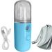 Face Steamer Humidifier Deep Cleaning Cordless Moisturizing Face Steamer | Rechargeable Face Steamer for Home Bedroom Bathroom Traveling Dorm Blue - Buy Online on GoSupps.com