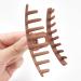 JOYOYO 4 Pcs Natural Colors Hair Claw Clips for Women - Strong Hold, Non-slip Design - Large Size 4.3 Inch - Sine Moon - Buy Online on GoSupps.com
