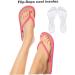 Arch Support Inserts for Sandals & Flip-Flops - 2 Pairs Women s Self-Adhesive Gel Cushions for Plantar & Flat Feet Relief - Buy Online on GoSupps.com