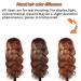 Honey Brown Ombre Human Hair Lace Front Wig 26 Inch Brazilian Body Wave 180% Density - Pre Plucked with Baby Hair - Buy Online on GoSupps.com