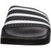 adidas Originals Men's Adilette Slide Sandal 10 - Black/White - Stylish Comfort - Buy Online on GoSupps.com