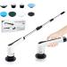 Wireless Motorized Brush Multifunctional Household Crevices Brush Floor Kitchen Room Tool for Toilet Kitchen Gadget - Buy Online on GoSupps.com