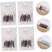 Didiseaon 40pcs Sponge Stick Eyeshadow Stick Double Ended Makeup Brush Eyeshadow Concealer Flash - Buy Online on GoSupps.com