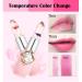Btspring Clear Flower Jelly Lipstick 6-Pack - Nutritious Moisturizing Lip Balm, Long-Lasting Matte Lip Gloss - Pink - Buy Online on GoSupps.com