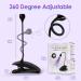 AORAEM 3W LED Nail Lamp - Portable Professional Gel Nail UV Light with Timers for Home DIY - Flash Cure Nail Polish - CC-Touch Black - Buy Online on GoSupps.com