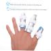 FRCOLOR 3pcs Finger Pressing Device - Thumb & Finger Protector Brace Metal Board & Sponge Capsule for Care - Blue - Buy Online on GoSupps.com