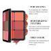 12-Color Blush Palette: Long-Wearing, Blendable, Cruelty-Free Face Makeup - Buy Online on GoSupps.com