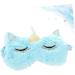Cute Blue Trumpet Animal Eye Mask for Men and Women - 1 Count - Buy Online on GoSupps.com