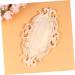 GRIRIW Door Appliques 1pc Onlay Applique Decor Walls Carved Ornamental Wood Frames Wood Applique Dressing Table Modeling - Buy Online on GoSupps.com