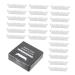 FRCOLOR 500 Pcs Razor Blade Barber Face Cutter Stainless Steel Cutter Steel Face Cutter Manual Face Razor Half Face Cutter Old Face Razor Barber Razor Half Face Razor Barbershop Face Razor