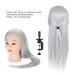 Buy Hairdresser Head Exercise Doll - Cosmetology Training Tool with Support (ET-172#) - Ideal for Hairdressing Salons - Buy Online on GoSupps.com